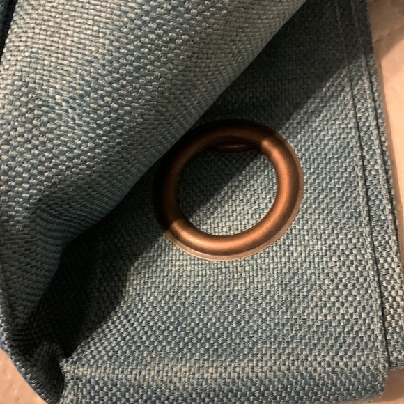 1 BLACKOUT CURTAIN PANEL. New. H. VERSAILTEX 52”x 63”.Copper grommets. Warranty - Picture 3 of 7